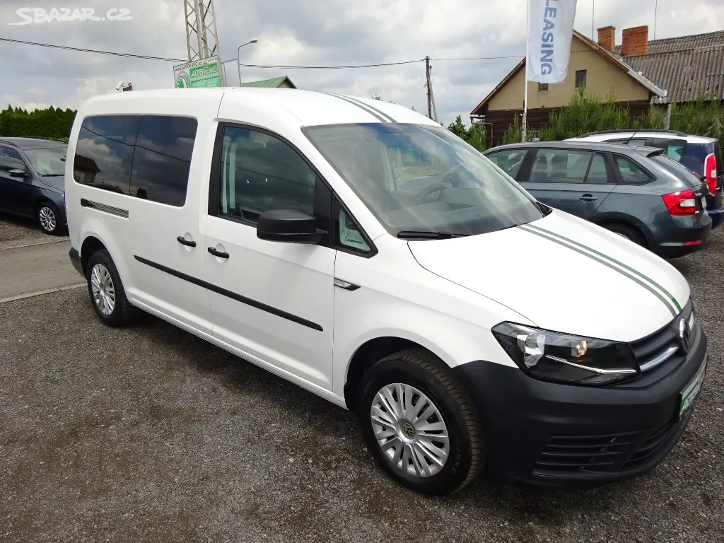VW CADDY MAXI 2,0TDI 75kW-5míst-2020-120.650km-DPH